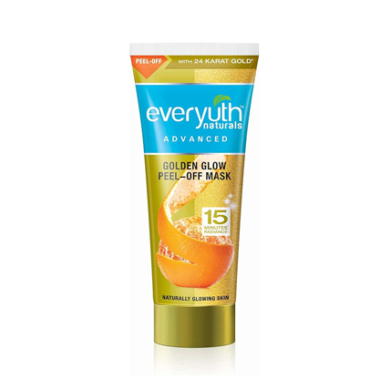 Everyuth Face Mask Naturals Glow Orange Peel Off	